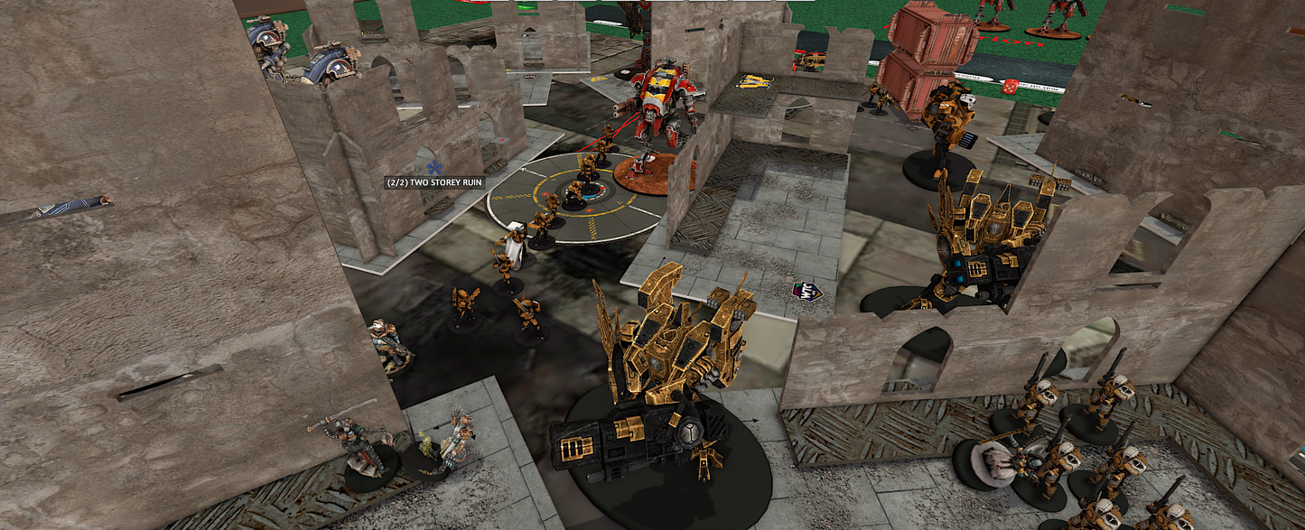 Live Tabletop Simulator 40k game against a pro (approx 4 hr duration)